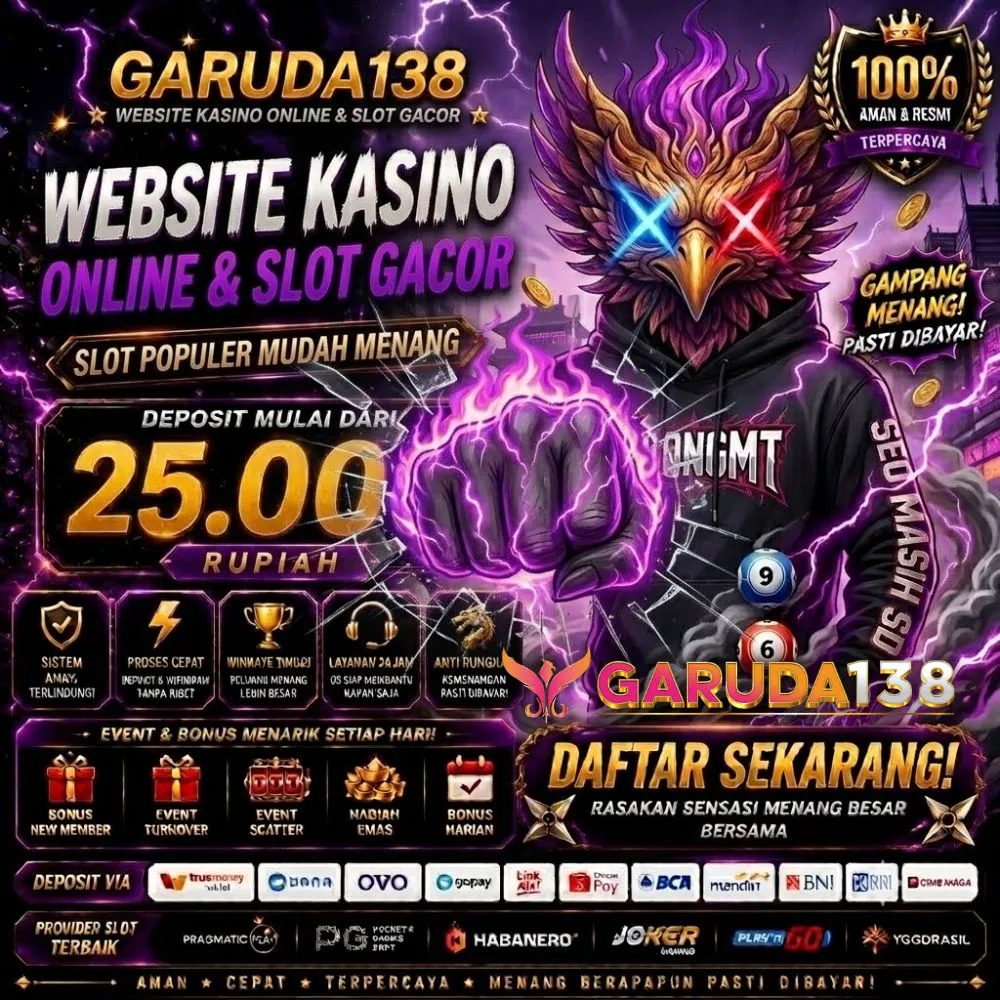 GARUDA138 : Website Kasino Online & Slot Gacor Populer Mudah Menang