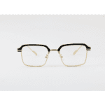 Gentle Monster – 52062 – Golden – Blue Cut – Metal – Rectangle – Eyewear