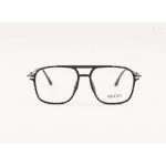 Gucci – 81242 – Black – Acetate – Blue Cut – Double Bridge – Rectangle – Eyewear