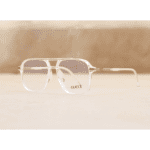 Gucci – 81242 – Translucent – Acetate – Blue Cut – Double Bridge – Rectangle – Eyewear