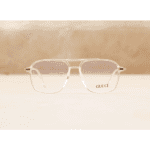 Gucci – 81242 – Translucent – Acetate – Blue Cut – Double Bridge – Rectangle – Eyewear