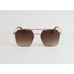 Persol – 5569 – Golden Brown – Metal – Rectangle – Double Bridge – Sunglasses