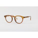 Moscot – 3906 – Brown Translucent – Acetate – Round – Eyewear