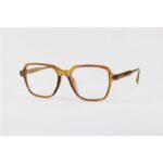 Moscot – 3908 – Brown Translucent – Acetate – Rectangle – Eyewear