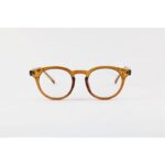 Moscot – 3906 – Brown Translucent – Acetate – Round – Eyewear