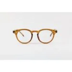 Moscot – 3906 – Brown Translucent – Acetate – Round – Eyewear