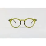 Moscot – 3906 – Green Translucent – Acetate – Round – Eyewear