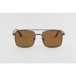 Gucci – 6143 – Gun Brown Tortoise – Metal – Square – Sunglasses