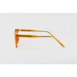 Moscot – 3906 – Orange Translucent – Acetate – Round – Eyeglasses