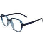 15 OPTICS STYLE-TRANSLUCENT-BLUE-ACETATE-SQUARE-KIDS-EYEGLASSES-1