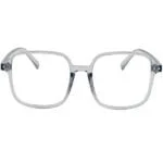 19 OPTICS STYLE TRANSLUCENT-GREY-ACETATE-OVERSIZED-WOMEN-EYEGLASSES