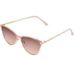 2 OPTICS STYLE-GOLDEN-METAL-CAT-EYE-WOMEN-SUNGLASSES