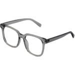 20 OPTICS STYLE TRANSLUCENT-GREY-ACETATE-RECTANGLE-WOMEN-EYEGLASSES