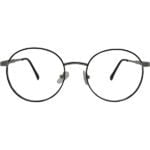 27 OPTICS STYLE-SILVER-METAL-ROUND-MEN-EYEGLASSES