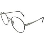 27 OPTICS STYLE-SILVER-METAL-ROUND-MEN-EYEGLASSES