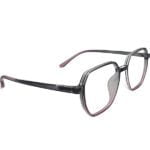 45 OPTICS STYLE TRANSLUCENT-GRAY-PINK-ACETATE-SQUARE-MEN-EYEGLASSES-1