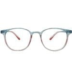 50 OPTICS STYLE-TURQUOISE-ROSE-ACETATE-ROUND-MEN-EYEGLASSES-1