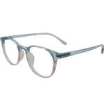 50 OPTICS STYLE-TURQUOISE-ROSE-ACETATE-ROUND-MEN-EYEGLASSES-1