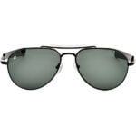 AMERICAN-OPTICAL-BLACK-METAL-AVIATOR-MEN-SUNGLASSES