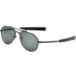 AMERICAN-OPTICAL-BLACK-METAL-AVIATOR-MEN-SUNGLASSES