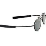 AMERICAN-OPTICAL-BLACK-METAL-AVIATOR-MEN-SUNGLASSES