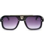 CARTIER-BLACK-ACETATE-HEXAGONAL-MEN-SUNGLASSES