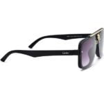 CARTIER-BLACK-ACETATE-HEXAGONAL-MEN-SUNGLASSES