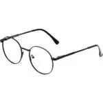 EMPORIO-ARMANI-BLACK-METAL-ROUND-MEN-EYEGLASSES